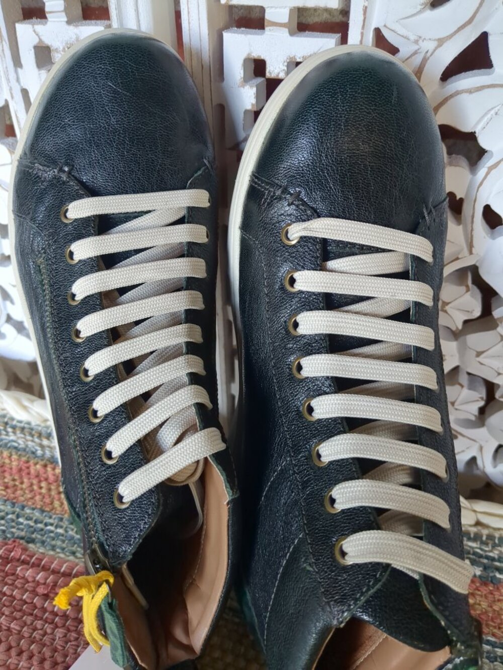 Women's Strive Leather High Top Side Zipper - Picture 9 of 16